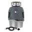 Evolution Series Continuous Feed Garbage Disposal w/ EZ Connect Cord & Hardwire Adapter, 1 HP, 81225K