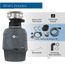 Evolution Cover Control Garbage Disposal w/ EZ Connect Cord & Hardwire Adapter, 81226K
