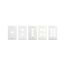 2 Port Faceplate 1 Gang, White (Includes Ports), BAL-PP2