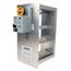 24" x 20" Rectangular 2 Position Zone Damper - Belimo 3 Wire Actuator- Bottom Mount, MD-2420-BM