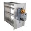 20" x 18" Rectangular 2 Position Zone Damper - Belimo 3 Wire Actuator, MD-2018