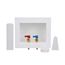 Du-All 1/2" PEX Crimp Washing Machine Outlet Box w/ 1/4 Turn Ball Valves