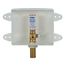 1/2" Sweat Ice Machine Outlet Box w/ 1/4 Turn Water Hammer Arrestor Valve