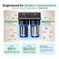 2 Stage Whole House Water Filter System w/ 10" PFAS & Heavy Metal Reducing Filters