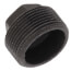1-1/4" x 3/8" Black Bushing w/ Inside Head