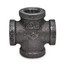 4" Black Cross