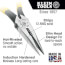 8" Journeyman Long Nose Side-Cutting/Stripping Pliers (12 AWG)