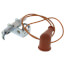 Pilot Burner w/ .018 Orifice, Non-uniform 'C' Section, Clam Shell & Electrodes Gap w/ Leads