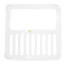 Cast Iron Enameled Half Grate for FD2378 Floor Sink