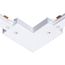 Trac-Lites Adjustable Connector, 120V (White), R24WH