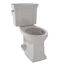 CST404CUFG#12 Promenade II 1.0 GPF 2-Piece Elongated 1.0 GPF Universal Height Toilet w/ CEFIONTECT (Sedona Beige)