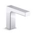 Strayt Touchless Lav Faucet with Kinesis Sensor Technology and Temperature Mixer, AC Powered, 0.5 GPM, K-103S37-SANA-CP