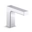 Strayt Touchless Lav Faucet with Kinesis Sensor Technology, DC Powered, 0.35 GPM, K-104S36-SATA-CP