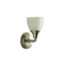 Devonshire Single Wall Sconce, Brushed Nickel