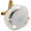 1/2" Pressure-Balancing Valve with Push-Button Diverter and Screwdriver Stops, K-11748-KS-NA