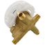 1/2" Pressure-Balancing Valve with Push-Button Diverter and Screwdriver Stops, K-11748-KS-NA
