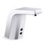 Sculpted Touchless Lav Faucet with Insight Sensor Technology, DC Powered, Less Drain, 0.35 GPM, K-13461-SATA-CP