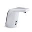 Sculpted Touchless Lav Faucet with Insight Sensor Technology, AC Powered, 0.5 GPM, K-13463-CP