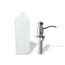 Soap/lotion dispenser with Traditional design (Clam shell packed) - Vibrant Stainless, K-1894-C-VS