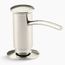 Soap/lotion dispenser with Contemporary design (Clam shell packed) - Vibrant Polished Nickel, K-1895-C-SN
