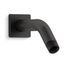 Honesty Shower Arm and Flange (Matte Black), K-20005-BL