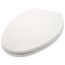 Brevia Quiet-Close Commercial Elongated Toilet Seat (White), K-20110-0
