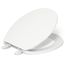 Brevia Quiet-Close Commercial Round Toilet Seat (White), K-20111-0