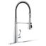 Simplice Semi-Professional 1-Handle Pull Out Kitchen Faucet with Spray (Polished Chrome), K-22033-CP