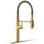 Crue Semi-Professional 1-Handle Pull Down Kitchen Faucet (Moderne Brass), K-22973-2MB