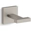 Square Robe Hook (Brushed Nickel), K-23290-BN