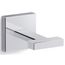 Square Robe Hook (Polished Chrome), K-23290-CP