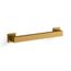 Square 12" Grab Bar (Moderne Brass), K-23293-2MB