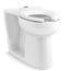 Modflex Adjust-a-Bowl 1.28/1.6 gpf Floor-Mount Top Spud Flushometer Bowl (White), K-25042-SS-0