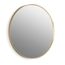 Essential 28" Round Framed Mirror, Brushed Gold, K-26050-BGL