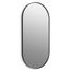 Essential 20" x 40" Capsule Framed Mirror, Matte Black, K-26051-BLL