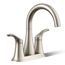 Simplice Two Handle Centerset Lav Faucet (Brushed Nickel), K-27388-4-BN