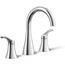 Simplice Two Handle Widespread Lav Faucet, 1.2 GPM (Polished Chrome), K-27390-4-CP
