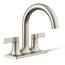 Venza Two Handle Centerset Lav Faucet (Brushed Nickel), K-28124-4-BN