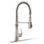 Bellera Semi-Professional 1-Handle Pull Out Kitchen Faucet (Stainless Steel), K-29106-VS