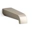 Pitch Wall Mount Tub Spout, Non-Diverter (Brushed Nickel), K-30105-BN