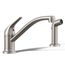 Jolt 1-Handle Swing Spout Kitchen Faucet with Spray (Stainless Steel), K-30614-VS