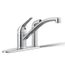 Jolt 1-Handle Swing Spout Kitchen Faucet with Integrated Spray (Polished Chrome), K-30615-CP