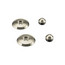 Forte Bancroft Slide Bar Trim Kit - Brushed Nickel, K-349-BN