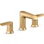 Hint Two Handle Widespread Bathroom Faucet (Moderne Brass), K-37893-4-2MB