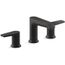 Hint Widespread Bathroom Faucet (Matte Black), K-37893-4-BL