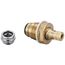 Quick Pression 1/4" Turn Stem Assembly w/ Replaceable Hot Seat
