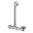 Vintage Above the Floor Installation Pop-Up Drain with Overflow (Brushed Bronze), K-7159-BV