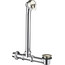 Vintage Above the Floor Installation Pop-Up Drain with Overflow (Polished Nickel), K-7159-SN
