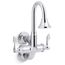 Triton Bowe Cannock Wall-Mount Lav Faucet, 1.2 GPM (Polished Chrome), K-730T70-4AJR-CP