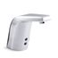 Sculpted Touchless Lav Faucet with Insight Sensor Technology & Temperature Mixer, HES Powered, 0.5 GPM, K-7515-CP
